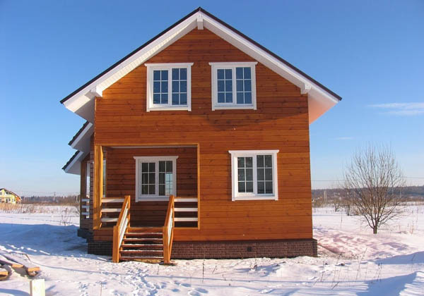 лучший каркасный дом проекты для зимы